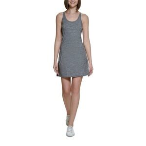 NWT Calvin Klein Performance Side-Pocket Athletic Dress Sz XL Gray Black New